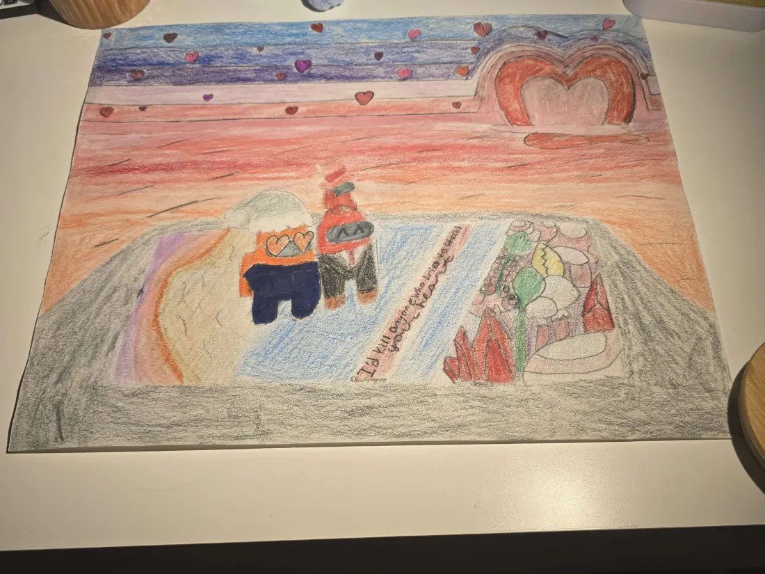 User Art - frosty featuring red sus